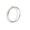 Round Chrome Towel Ring